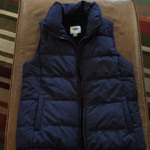 *FINAL PRICE DROP*Fleece lined Navy Old Navy Vest